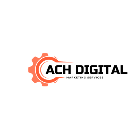 Blue Modern Illustrative Engineering Services Logo Design -1